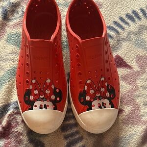 Native Kids Red Slip-On Shoes